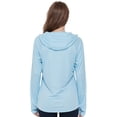 thumbnail image 7 of MIER Women's UPF 50+ Sun Protection Hoodie Shirt Long Sleeve Outdoor UV Shirt, 7 of 7