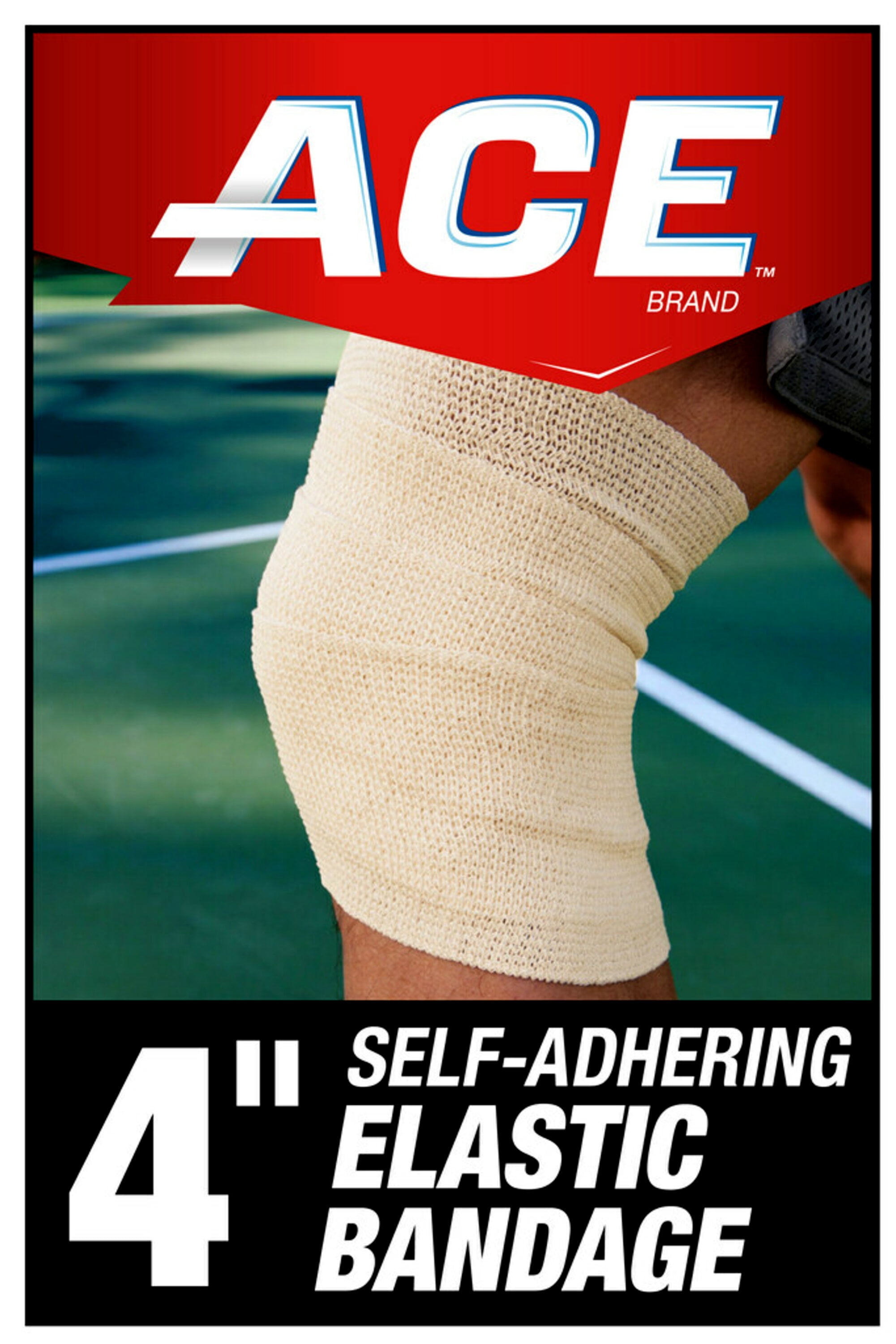 ACE Brand SelfAdhering Elastic Bandage 4 in., Beige