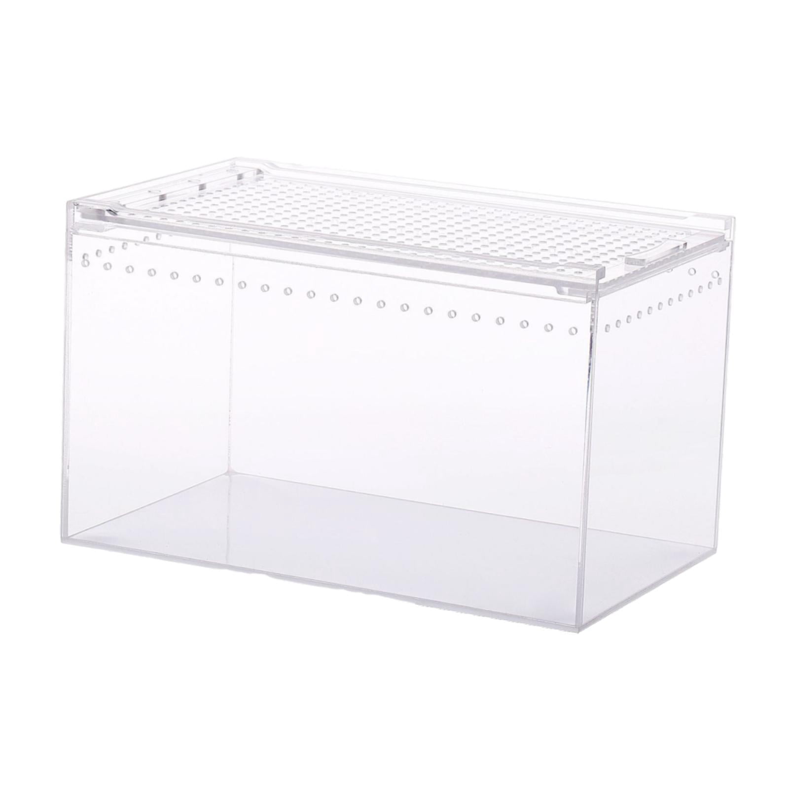 EHJRE Reptile Terrarium Professional Enclosure Cage for Snake Hermit Crabs Lizards