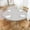 Light Grey, variant on Elastic Round Tablecloth - Fit for 45-54\u201d Tables, Round Fitted Table Cloth with Elastic Edge, Water Resistant Washable Table Covers for Dining Room, Party & Kitchen Decor