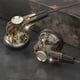 thumbnail image 1 of Auriculares con cable, auriculares planos con control por cable, micrófono y deportivos, auriculares planos dinámicos de 16 mm con cable., 1 of 9