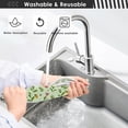 thumbnail image 7 of Coolnut 2 Pack Faucet Mat Splash Guard for Kitchen Sink,Summer Butterflyes Bees 30x5 Inch Super Absorbent Microfiber Sink Protector Mat, Kitchen Sink Mat Machine Washable Kitchen Sink Accessories, 7 of 7