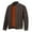 Green, variant on Men's Coats Men's Checkered Print Zipper Pocket Sports Long Sleeved Hooded Casual Jacket Brown XL