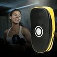 thumbnail image 3 of Domqga Boxing Hand Target,Kick Boxing Arc Training Target Pad Sanda Taekwondo Practicing Equipment for Adult Teenager,Sanda Practicing Target, 3 of 9