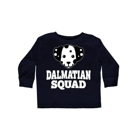

Inktastic Dog Dalmation Squad Gift Toddler Boy or Toddler Girl Long Sleeve T-Shirt
