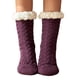 thumbnail image 1 of Guardurnaity 4 piezas de calcetines altos hasta el muslo JK Cosplay sobre la rodilla antideslizante estilo pijo calcetín largo cálido botas calcetería para Medias Violeta Guardurnaity AP008855-08, 1 of 6