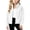 White, variant on Edvintorg Girls Fleece Jacket Solid Color Stand Collar Casual Coat Fall Winter Long Sleeve Zip up Outerwear with Pocket Clothes for Teen Girls Size 4-15