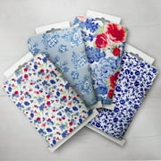 The Pioneer Woman 44" x 4 Yard Cotton 4 Piece Heritage Floral Precut Bundle Fabric, Multicolor