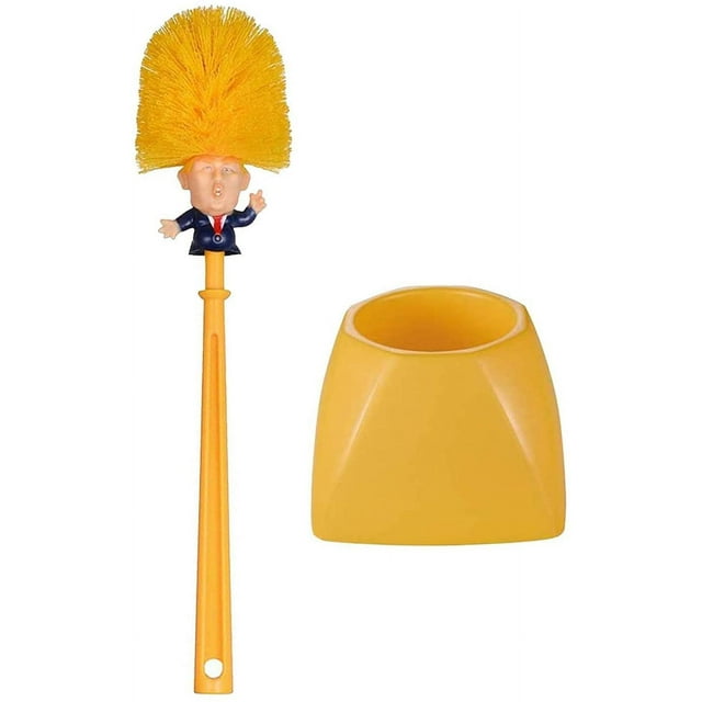 Escobilla de baño Trump: haz que tu inodoro vuelva a ser genial - Escobilla de baño Donald Trump - Escobilla de baño divertida - Idea de regalo - Inusual - Amigo secreto - Humor - Diversión