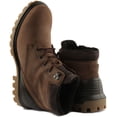 thumbnail image 4 of Ecco Tredtray Men's Hydromax Waterproof Leather Ankle Boot In Coffee Size 6/6.5, 4 of 6