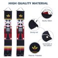 thumbnail image 6 of CRILSTYLEO 1 Pair Nutcracker Soldier Christmas Door Banner, Multi-Color Reusable Hanging Decoration for Holiday Home, 6 of 8