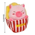 thumbnail image 3 of Toy French Fries Popcorn Capybara Doll Stuffed Animal Soft for Kids and Collectors Cute and Cuddly Capybara Toy Ideal for All Ages, 3 of 6
