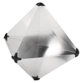 thumbnail image 3 of <p>Radar Reflectors, 340x340x470mm Marine Radar Reflector Large Handware Aluminium Practical  For Modification</p>, 3 of 7