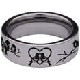 thumbnail image 4 of Love Birds Tungsten Carbide Ring, 4 of 9