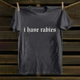 thumbnail image 7 of Holzkary I Have Rabies Tshirt,Women's Novelty T-Shirts Crew Neck,I Have Rabies Uni Tshirts for Adults Graphic Tshirts Workout T Shirts Athletic Trendy Clothes Short Sleeve Spring Tee Dark Grey Xxl, 7 of 7