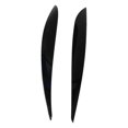 thumbnail image 4 of Headlight Eyelid Cover, Lightweight Weatherproof Headlight Eyebrow Trim 2Pcs Car Exterior Decor Temperature Resistant  For MK4 9N3 All Model 2005-2009, 4 of 8