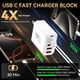 thumbnail image 3 of Bloque de carga Bustuny de 65 W USB-C PD y QC de 6 puertos para iPhone, 3 of 7