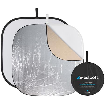 UPC: 0817967010375 | 52  Illuminator Collapsible 6-in-1 Reflector Kit  Includes Diffusion Panel  Slip Covers