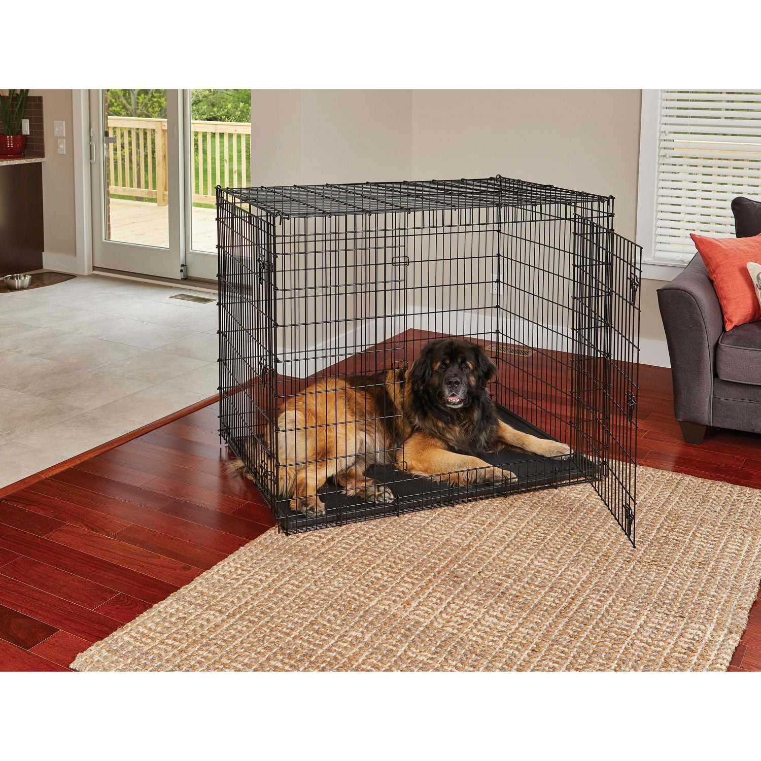 MIDWEST Solutions  cage pour chien double portes tt-grande 54po