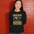thumbnail image 4 of Camelrino Tazzino Women's Long Sleeve T-shirt Funny Italian Brainrot Gen Z Alpha Meme, 4 of 7