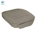 thumbnail image 2 of Deago Edge Wrapping 1pc Car Front Seat Cushion Cover Pad Mat for Auto Supplies Office Chair with PU Leather (Gray), 2 of 8