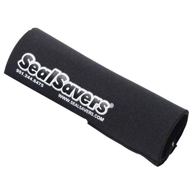 Seal Savers Protection de Joint de Fourche Zippée - 1 1/2 Po. - Noir SSZ112BLK