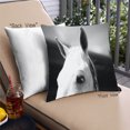 thumbnail image 1 of Ahgly Company Coussin d'Extérieur Animaux Cheval, 18 Pouces par 18 Pouces, 1 of 6