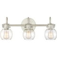 thumbnail image 2 of Atlin Designs 3 Light Vanity Light in Antique Nickel, 2 of 6
