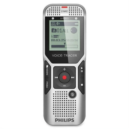 Voice Tracer Digital Recorder with 2Mic Stereo Recording