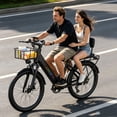 thumbnail image 3 of ASKGO F29 Electric Bike, 750W Rated Motor, 25MPH Ebike for Adults Age 16+, 48V 15Ah Removable Battery, 7 Speeds, Class 3 UL2849 Certified, 3 of 14