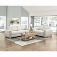 thumbnail image 2 of Lexicon Echo Textured 2pc Set-Sofa & Loveseat in Beige, 2 of 13