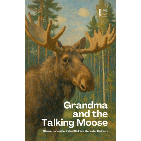 Grandma and the Talking Moose: Bilingual Norwegian-English Children's Stories for Beginners, (Paperback)
