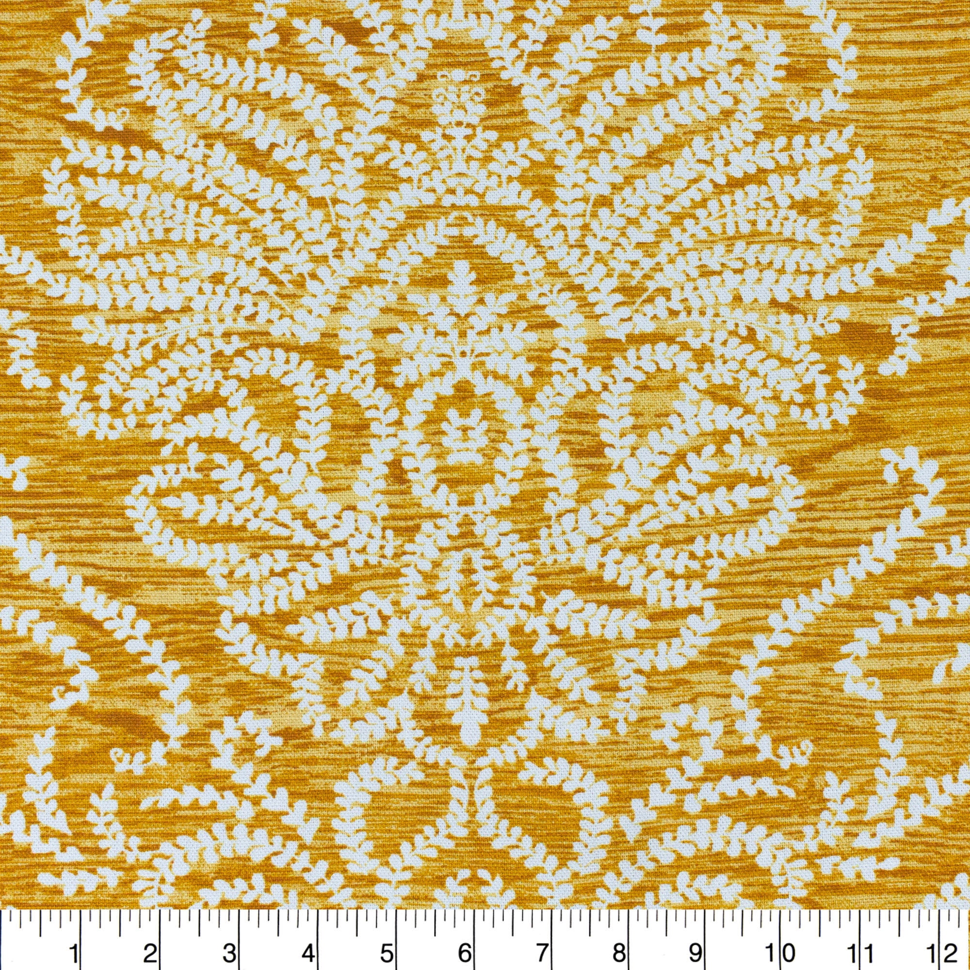 Better Homes & Gardens Damask Scroll Color Yellow 8 Yards by the Bolt 100% Cotton 54" Width Fabric