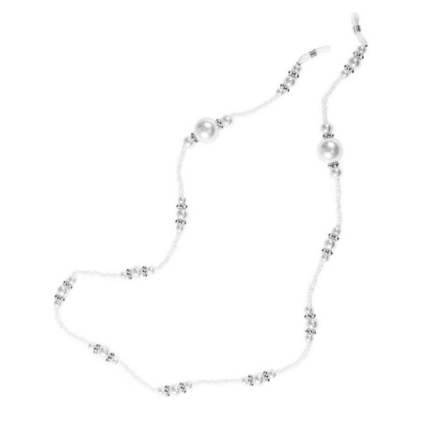 Gasos de Perlas Artificiales Cerdo, Gafas Cadena de Lentes de Aleación Anteojos de Lentes de Cordón Decoración de la Cadena de Antojos, Para Niñas Mujeres