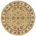thumbnail image 3 of Nourison Nourison 2000 48" Round Wool Indoor Rug in Camel Beige Persian, 3 of 5