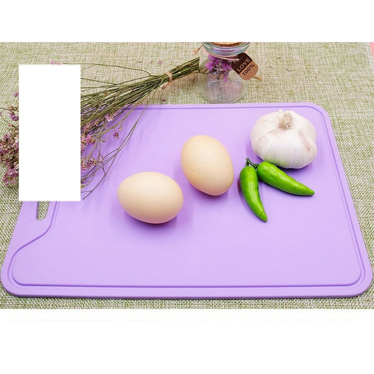 VIRKI Silicone Cutting Board, Large 15x 12, Reusable Cutting Board,  Non-Slip Kitchen Mat, Heat Resistant, Easy Cleaning, Environmentally  Friendly