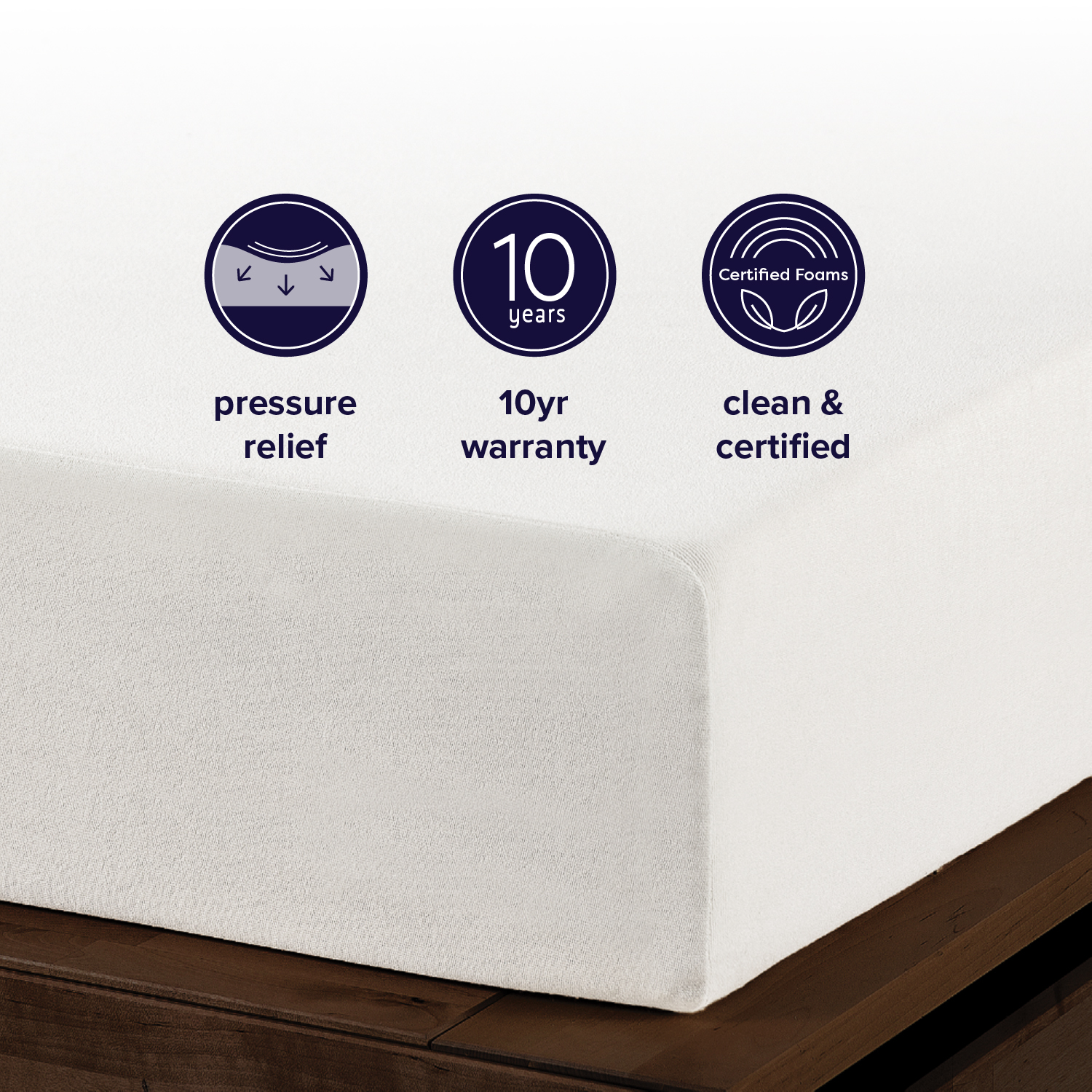 Best Price Mattress Air Flow 8-inch Medium Firm Memory Foam Mattress, Queen