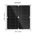thumbnail image 3 of Soidarity Ventilador de escape con panel solar, ventiladores USB profesionales, ventilador pequeño para teléfono, Flexible para exteriores, carpas, 3 of 6