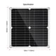 thumbnail image 5 of Toystoory Ventilador de escape de Panel Solar, ventiladores de carga USB profesionales, teléfono pequeño para el hogar, viajes, Picnic, casas carpas, 5 of 6