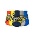 thumbnail image 3 of Minions Boys No-Show Socks, 5-Pack, Sizes S/M -M/L, 3 of 11