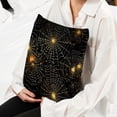 thumbnail image 6 of Spider Web Luxurious Velvet Decorative Pillows Covers - Set of 2 Throw Pillow Covers for Chair, Unique Patterns, 16x16, 18x18, 20x20 Inches for Any Occasion, 6 of 6