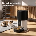 thumbnail image 6 of Tolobeve Automatic Cat Feeder, 135oz Timed Portion Control for Cats & Small Dogs, White, 6 of 7