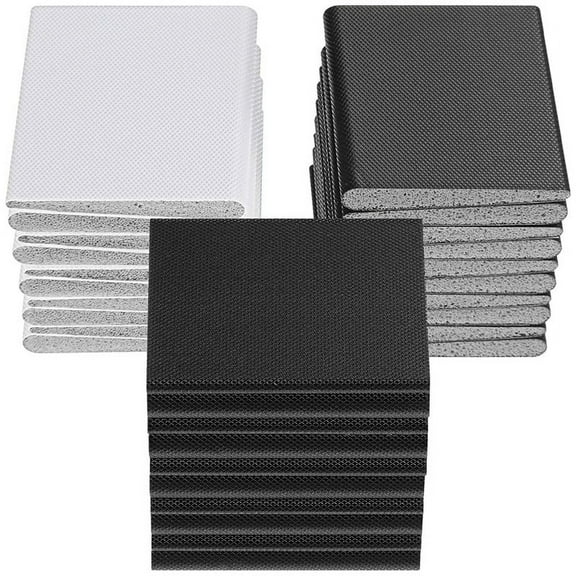 30 Pieces Door Corner Seals Exterior Weatherstrip Seal Frame Wedge Self-Stick Foam Draft Stopper