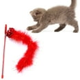 thumbnail image 2 of Pet Teaser Toy Interactive Funny Cat Teaser Toy Cat Teaser Wand for Christmas, 2 of 8