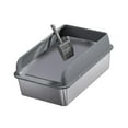thumbnail image 4 of Arena para gatos Strade Fareast Limited inodoro caja de arena valla elevada portátil Gris oscuro, 4 of 8