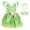 Dress+Wreath+Bracelet+Wing, variant on Girls Tinker Bell Costume Princess Dress Birthday Christmas Halloween Fancy-Dress