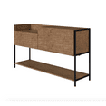 thumbnail image 6 of Industrial Sideboard Cabinet, Buffet Console Table with Doors and Shelf for Kitchen, Dining Room, Living Room (53-inch Long), Brown, 6 of 6