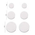 thumbnail image 4 of JShteea 6 Parches para Zapatos Adhesivos para Reparación Vampiros Plantillas para Zapatos Protector para Agujeros Talón (blanco), 4 of 8