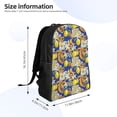 thumbnail image 4 of Fotbe Sicilian Style Mochila de Viaje para Laptop, Mochila Ejecutiva Delgada y Resistente 15.6", 4 of 8