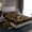 Brown, variant on Homewish Black Green Rectangle 3pcs Twin Sheet Set, Buffalo Plaid Abstract Bedding Sets